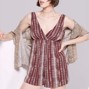 Wild Fable Burgundy Romper - XS